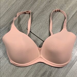 Marie Jo Louie Full Cup Wireless Beige/Nude Molded Cup Bra size 36DD